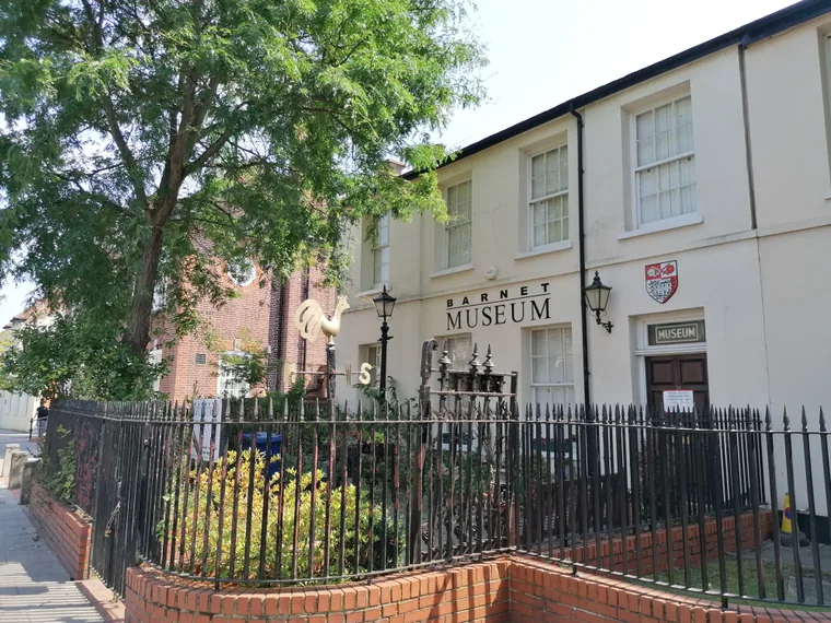 Barnet Museum, a brick building on Wood Street in Chipping Barnet